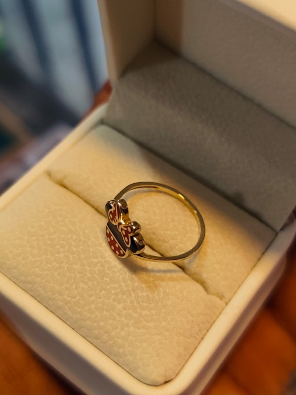 Anillo después de soldar